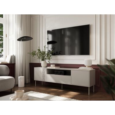 3. EF TRESSE TV cabinet 180x40x54.5 cashmere matt