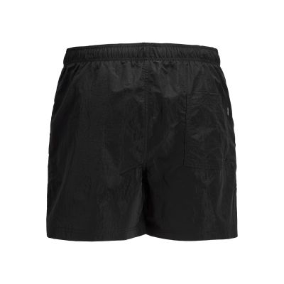 2. Jack&Jones JPSTMAUI CRINKLE NYLON SWIM STYD SS25 12285513 BLACK/BRIGHT WHI