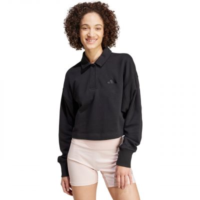 2. Adidas All Szn French Terry Polo Sweatshirt W IX3806