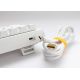 6. Ducky One 3 Mini Pure White Gaming Keyboard USB German White