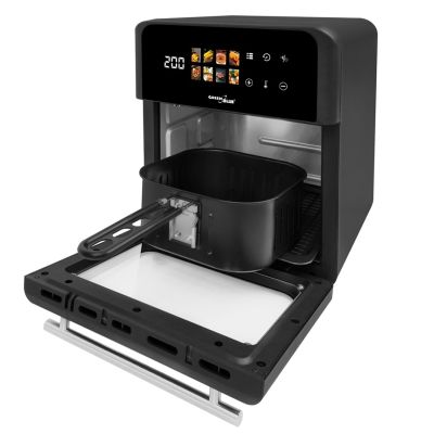 8. GREENBLUE FAT-FREE AIR FRYER, POWERFUL 1800W, CAPACITY 10L, 8 PROGRAMS, ACCESSORIES, TIMER GB950