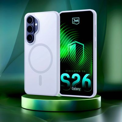 10. 3mk Smoke MagCase for Samsung Galaxy S26+ - white