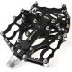 2. Rockbros JT201012LBK bicycle pedal set - black