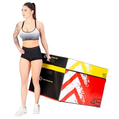 14. Set of four HMS Premium Plyometric Boxes PYBS01