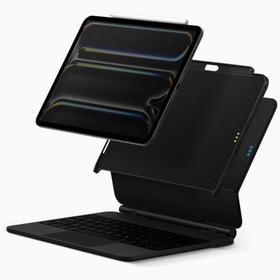 4. Uniq Axel Case for iPad Air 13" 2024 / 2025 / iPad Pro 13" 2024 - Black
