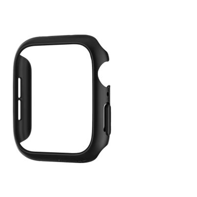 2. Spigen Thin Fit Case for Apple Watch 4/5/6/SE (44mm) - Black