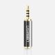 4. Ugreen audio adapter jack 2.5mm male to jack 3.5mm female black (20501)