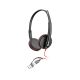 150. POLY Blackwire 3225 USB-C Stereo Headset + 3.5mm Plug + USB-C/A Adapter (Multi-Pack)