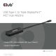 6. CLUB3D CSV-1553 USB Type-C Hubs and Concentrators, Black