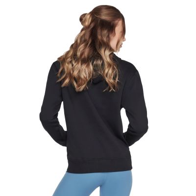 2. Skechers Signature Pullover Hoodie WHD69-BLK Black M