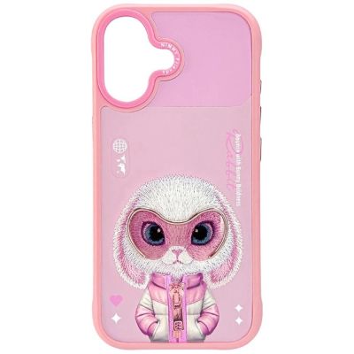 Nimmy Cool&Cute 2.0 Rabbit Case for iPhone 17 - Pink
