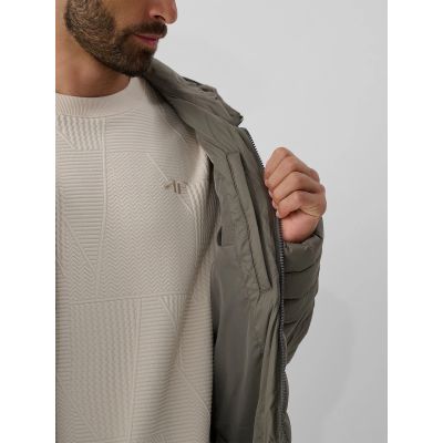 4. Men’s Padded Jacket with Synthetic Insulation 4F 4FRAW26TDJAM0997-43S