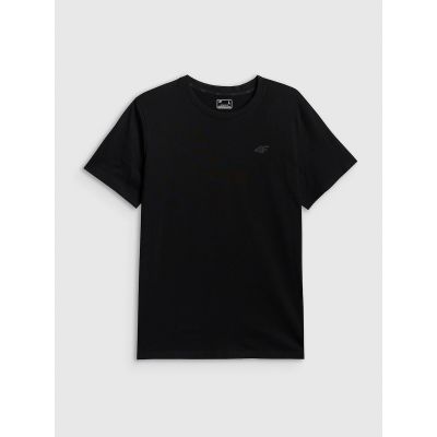 5. Men's regular plain T-shirt 4F 4FRMM00TTSHM4192-20S
