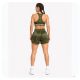 3. Women’s Thai Shorts ARMY GREEN COMBATWEAR | DBX Bushido