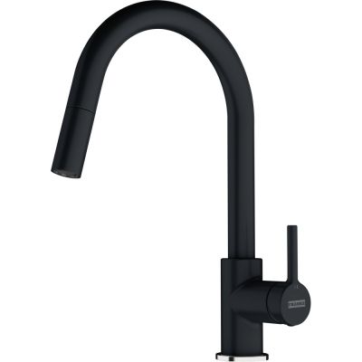 4. Franke Lina J pull-out kitchen tap, pull-out, Onyx (115.0626.055)