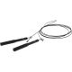 8. ADJUSTABLE SPEED SKIPPING ROPE ALUMINUM HANDLES 300 CM XQMAX BLACK