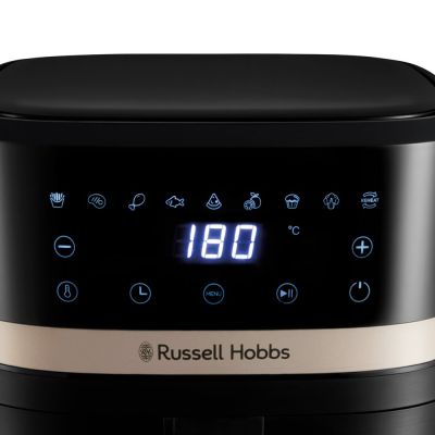 3. Russell Hobbs SatisFry Heißluftfritteuse Single 4.3 l Autonomous 1300 W Hot Air Fryer Black