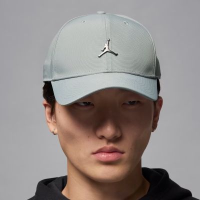 Air Jordan Rise Structured Metal Jumpman Cap Gray - HM5750-077