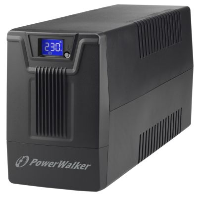 6. POWER WALKER UPS LINE-IN VI 600 SCL FR (2X PL 230V, RJ11/45 IN/OUT, USB, LCD)