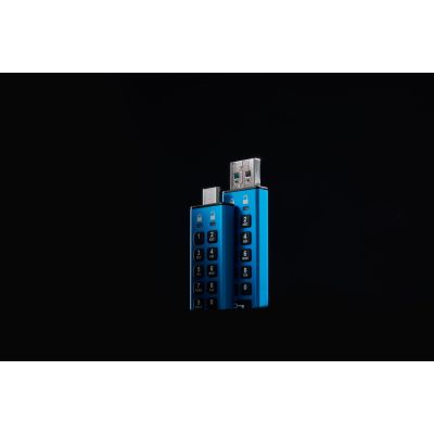 5. Kingston Technology IronKey Keypad 200 USB Flash Drive 32GB USB Type-A 3.2 Gen 1 (3.1 Gen 1) Blue