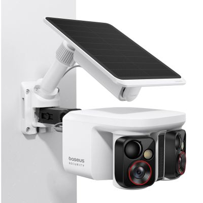 3. Baseus Security X1 Pro Dual Camera 3K Outdoor Camera - White