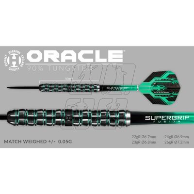 14. Harrows Oracle Darts 90% Steeltip HS-TNK-000013375