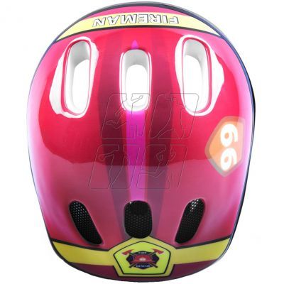2. Spokey Biker 6 Fireman Jr 940656 bicycle helmet