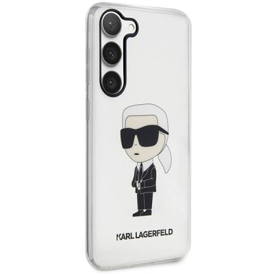 4. Karl Lagerfeld KLHCS23MHNIKTCT S23+ S916 transparent hardcase Ikonik Karl Lagerfeld