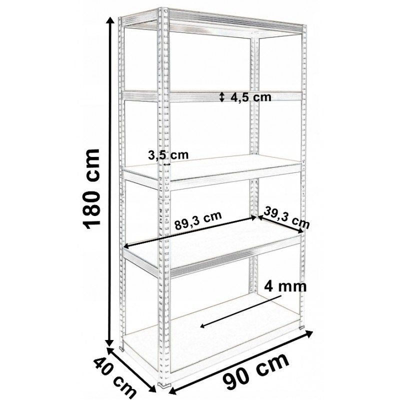 12. G9040 STORAGE RACK
