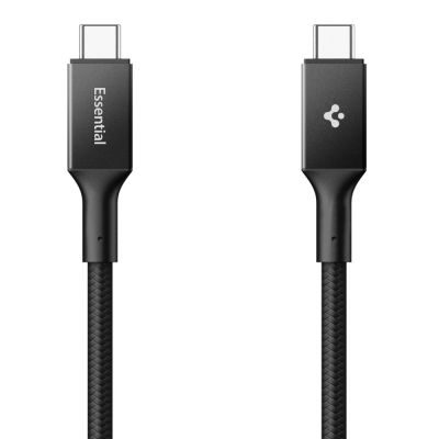 2. Spigen Essential EB24015CC USB-C / USB-C 240W 150cm Cable - Black
