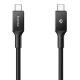 2. Spigen Essential EB24015CC USB-C / USB-C 240W 150cm Cable - Black
