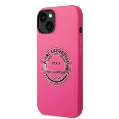 2. Karl Lagerfeld KLHCP14MSRSGRCF iPhone 14 Plus 6.7 "hardcase pink / pink Silicone RSG