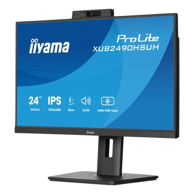 5. Monitor Iiyama TFT XUB2490HSUH IPS 24''//HDMI/DP/USB/Webcam/hoev - Flat screen - 60.5 cm