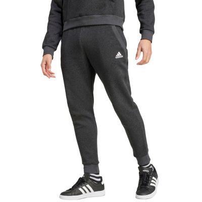 6. Men's adidas Seasonal Essentials Mélange Pants Gray IW6357
