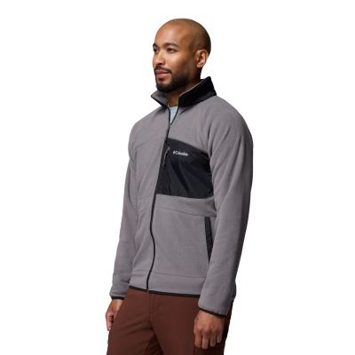 2. Columbia Fast Trek Overlay Full Zip Fleece 2135691023 Grey L