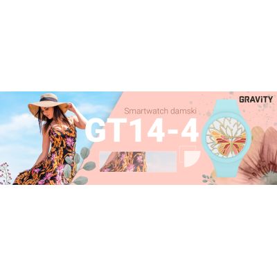 7. Gravity GT14-4 Women's Smartwatch