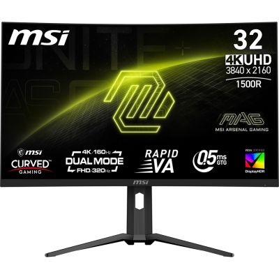 16. MSI MAG 321CUPDF Computer Monitor 80 cm (31.5") 3840 x 2160 px 4K Ultra HD LCD Black