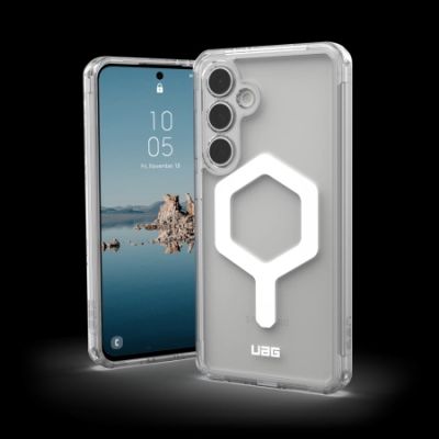 UAG Plyo Pro Case with Magnetic Module for Samsung Galaxy S24 FE - Transparent