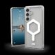 UAG Plyo Pro Case with Magnetic Module for Samsung Galaxy S24 FE - Transparent