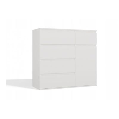 MALWA 1D5S CHEST OF DRAWERS WHITE