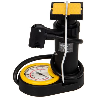14. Dunlop Foot Bicycle Pump with Gauge 175416