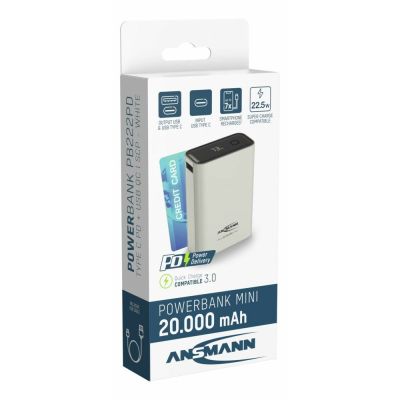13. Ansmann PB222PD Lithium Polymer (LiPo) 20000 mAh White