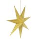 3. DECORATIVE PAPER STAR 75CM GOLD