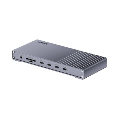 18. Unitek Triple USB4 40Gb/s Docking Station, 120W Power Supply