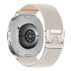 2. Tech-Protect Nylon Clasp Strap for Samsung Galaxy Watch 40/44/46 mm - Beige