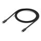 3. Satechi ST-YTB5100K Thunderbolt cable 1 m 120 Gbit/s Black