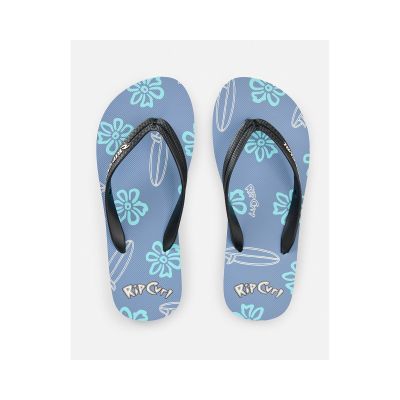 RIP CURL Sessions Bloom Open Toe Boys Flip-Flops - Boy Blue