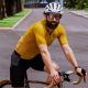 8. Rockbros 15120014024 ROAD TO SKY men's cycling jersey short sleeve M - yellow