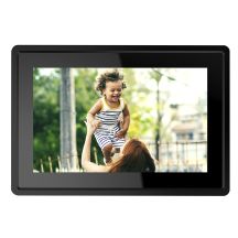 Denver PFF-1021BLACK Digital Photo Frame Black 25.6 cm (10.1") Touchscreen Wi-Fi