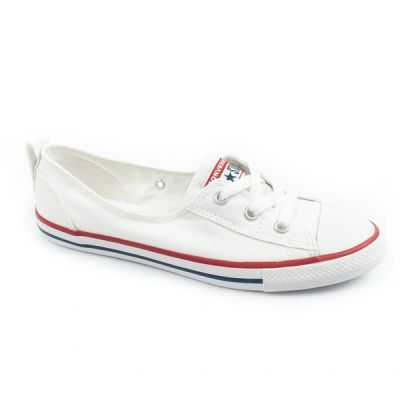 Converse women's Chuck Taylor All Star Ballet Lace sports shoes white